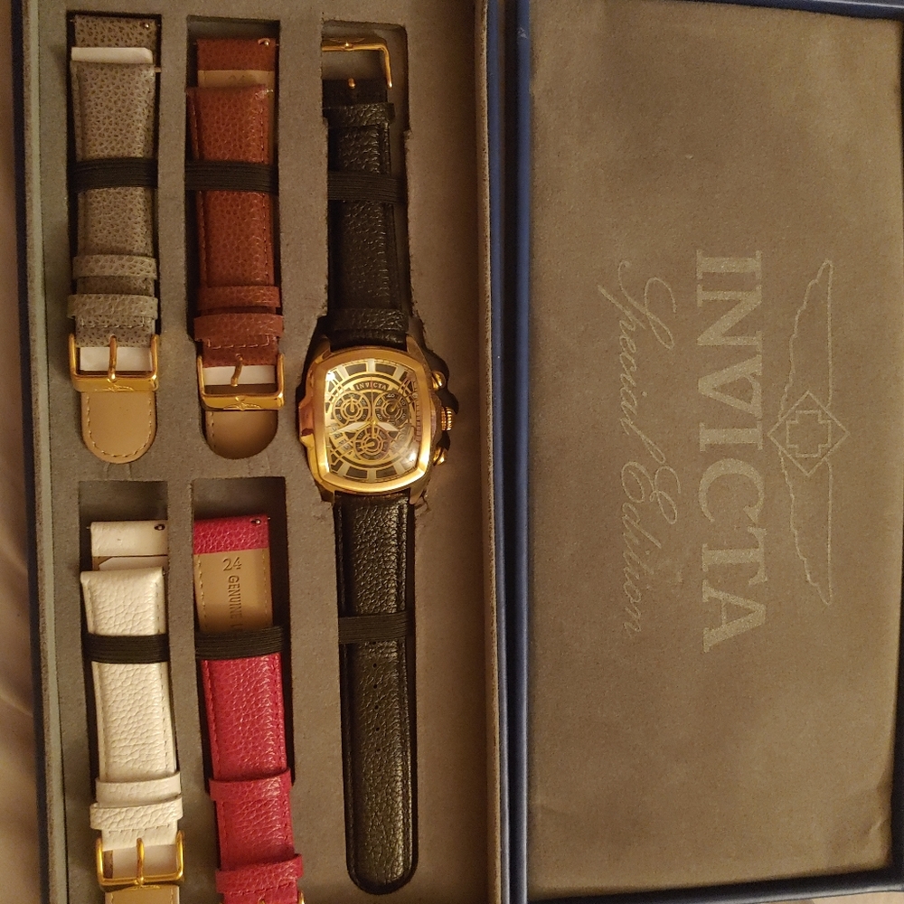 Mens Invicta interchangeable watch